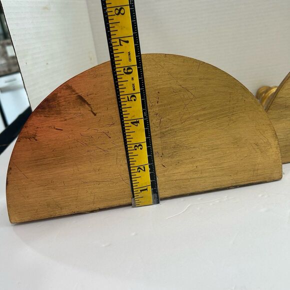 Vintage Ornate Wood Wall Shelves Hand Crafted Made in Italy Gold Gilded Finish - Picture 10 of 12